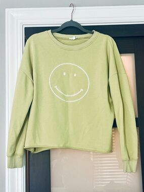 Newbury Kustom Light Lime Green Summer Sweatshirt